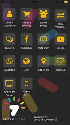 SETTE Fibra android App screenshot 4